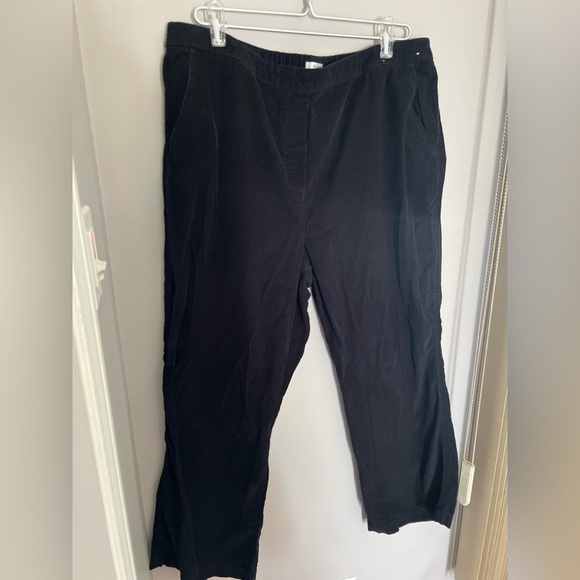 Northern Reflections Villager Corduroy Black Pants XXL Petites - Picture 4 of 10